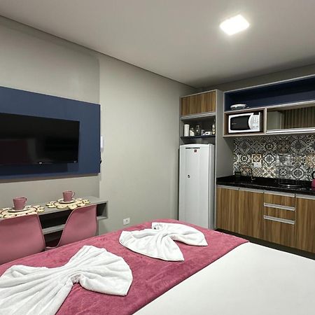 14- Studio Decorado Com Otima Localizacao!!! クリチバ エクステリア 写真